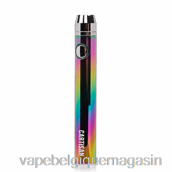 Vape Belgique Cartisan Bouton Vv 650 510 Batterie Arc-en-ciel